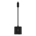 ÷ Adaptador belkin inc019btbk usb-c a ethernet + carga 100w color negro