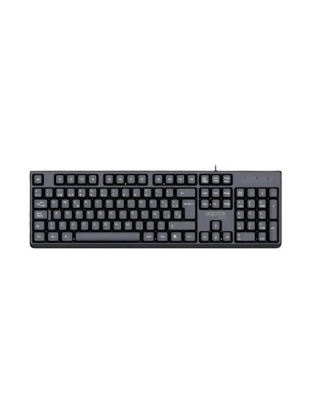Teclado Usb Approx X205 / 105 Teclas / 1.45m / Ligero y compacto / Negro / Appmx205