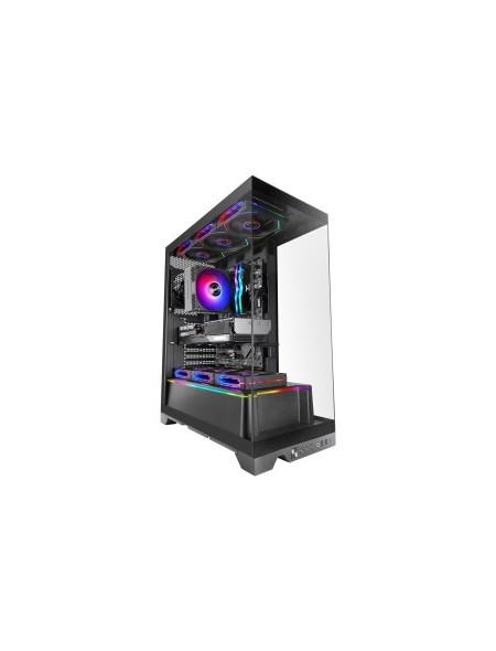 ÷ Caja atx semitorre mars gaming mcprisma negro triple cristal templado gpu max. 430mm 4x2.5 