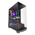 ÷ Caja atx semitorre mars gaming mcprisma negro triple cristal templado gpu max. 430mm 4x2.5 