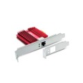 ÷ Tarjeta de red pcie 10gigabit tp-link tx401 incluye soporte estandar y de perfil bajo