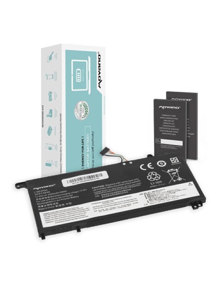 Batería compatible para portátil LENOVO L19C3PDA 11.55V 3000mAh Movano