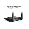 ÷ Router wifi movil 4g lte tp-link mr100 300mb en 2,4ghz 3p eth 2 ant externas desmontables