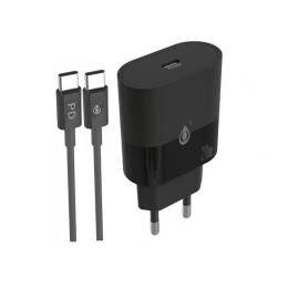 Cargador de red Type-C + Cable Type-C / 20W PD /  Negro / NA0446 / One+