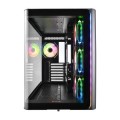 ÷ Caja atx fsp m580 cristal templado curvo back-connect 4xargb disipador max 160mm gpu max 445mm negro