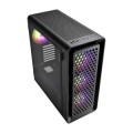 ÷ Caja e-atx fsp cut593a cristal templado frontal mesh 4xargb disipador max 175mm gpu max 400mm negro