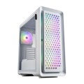 ÷ Caja e-atx fsp cut593p cristal cables mallado intercambiable front 4xargb cpu 175mm gpu 400mm blanca
