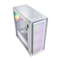 ÷ Caja e-atx fsp cut593p cristal cables mallado intercambiable front 4xargb cpu 175mm gpu 400mm blanca