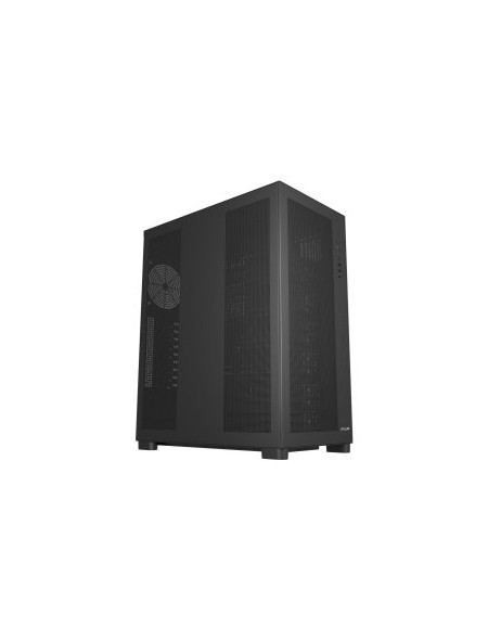 ÷ Caja e-atx fsp u500 front mesh 5xpwm pantalla digital cpu 180mm gpu 420mm negro
