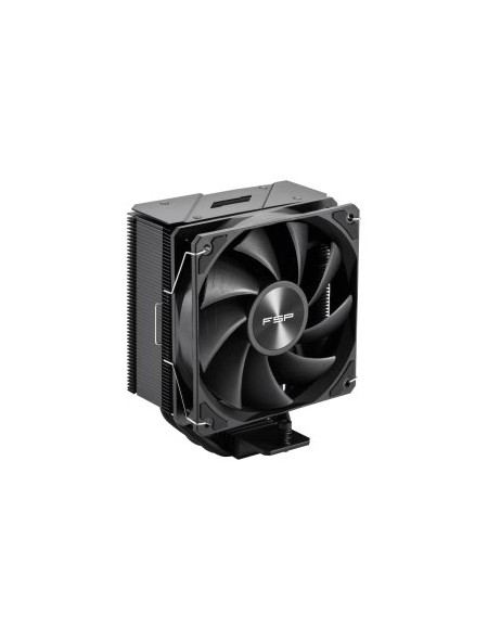 ÷ Ventilador con disipador de cpu fsp np5 black tdp 200w 4 heatpipes torre pwm hdb negro