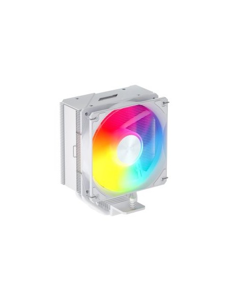 ÷ Ventilador con disipador de cpu fsp np5-wa tdp 200w 4 heatpipes torre pwm hdb blanco