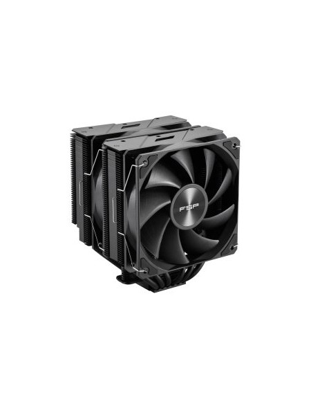 ÷ Ventilador con disipador de cpu fsp mp7-b tdp 280w 6 heatpipes torre pwm fdb negro