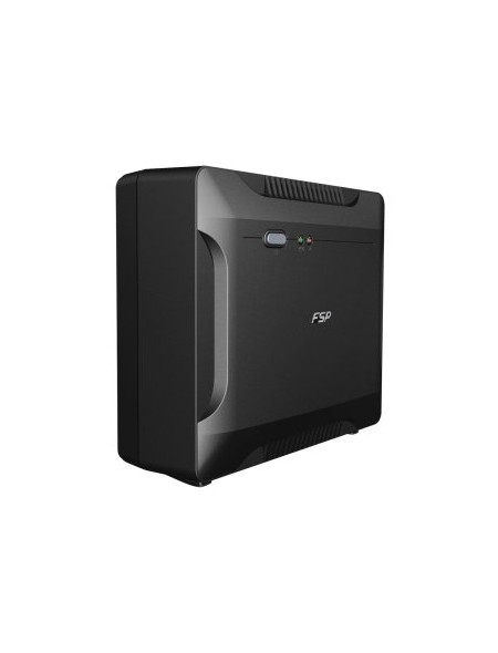 ÷ Sai fsp nano 600 600va 360w entrada 1xiec-c14 salida 2xschuko off-line formato torre negro