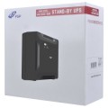 ÷ Sai fsp nano 600 600va 360w entrada 1xiec-c14 salida 2xschuko off-line formato torre negro
