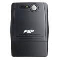 ÷ Sai fsp fp 800 800va 480w entrada 1xiec-c14 salida 2xschuko line-interactive formato torre negro