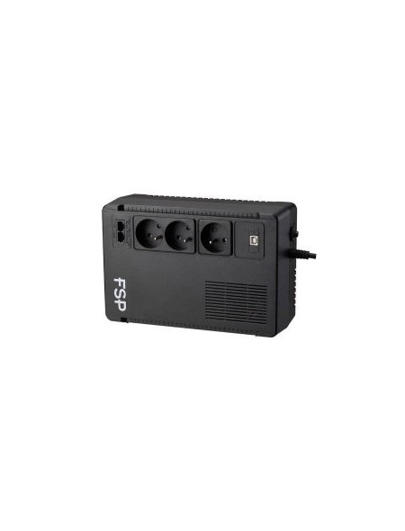 ÷ Sai fsp eco 800ge 800va 480w entrada 1xiec-c14 salida 4xschuko line-interactive mural/escrito