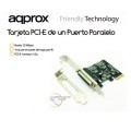÷ Controladora pcie approx apppcie1p con un puerto paralelo (incluye low profile)