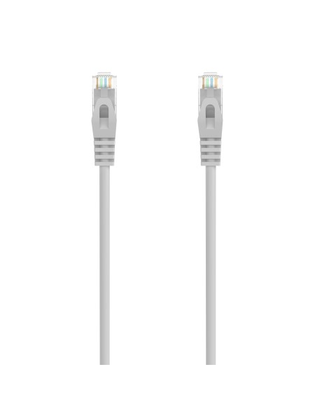 ÷ Aisens - cable de red latiguillo rj45 lszh cat.6a 500 mhz utp awg24, gris, 20m