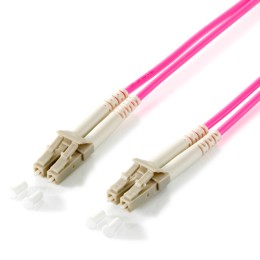 ÷ Cable fibra optica multimodo libre halogenos lc/lc 50/125u 1m