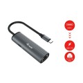 ÷ Adaptador usb-c equip 133486 a 1xusb-c pd 100w 1x1gb rj45 wakeonlan