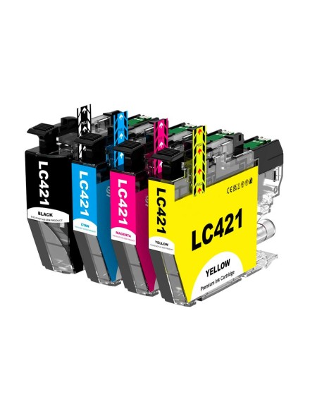 Tinta genérica para BROTHER LC521 Negra