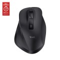 ÷ Mouse trust bluetooth fyda negro 2400 dpi ajustable 6 botones 