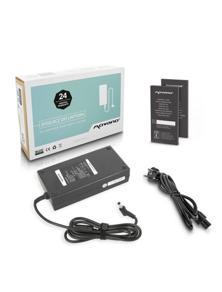 Cargador para portátil Asus 180W 20V 9A 6.0 mm x 3.7 mm Movano