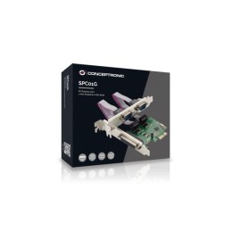 ÷ Controladora pcie conceptronic 1 puerto paralelo 2 puertos serie