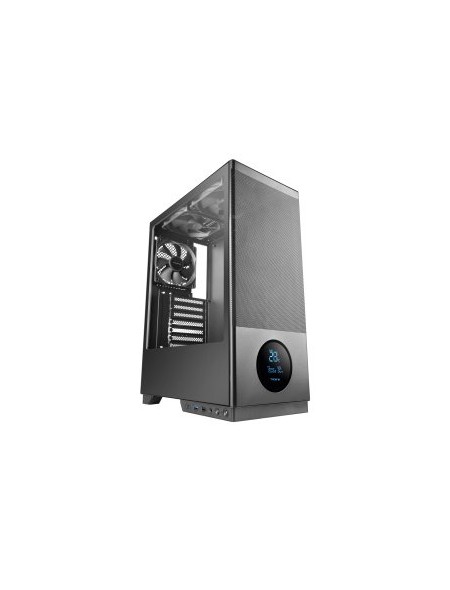 ÷ Caja atx semitorre 2sagitta20 gpu max 332mm 1x3.5 2x2.5 color negro pantalla digital edicion 20 aniv