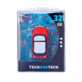 Pendrive Tech One Tech USB 2.0 / 32Gb / Mini Cooper S Rojo / TEC5156-32