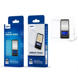 Bascula Digital NR9498 / 0.05g / Escala de joyeria / Negra / Mayou