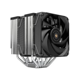Ventilador CPU con disipador Mars Gaming MCPU-XU6 / 6 heatpipes / Fan 120mm / TDP 350W / Negra