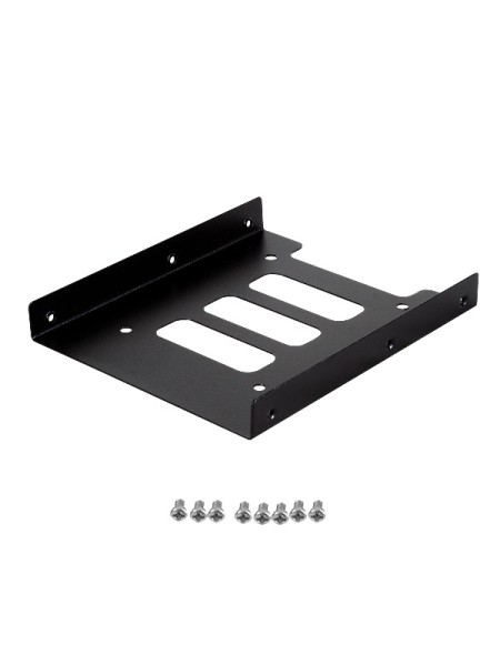 ÷ Adaptador para de bahia 3.5 a 2.5 unykach metalico color negro