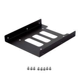 ÷ Adaptador para de bahia 3.5 a 2.5 unykach metalico color negro