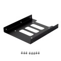 ÷ Adaptador para de bahia 3.5 a 2.5 unykach metalico color negro