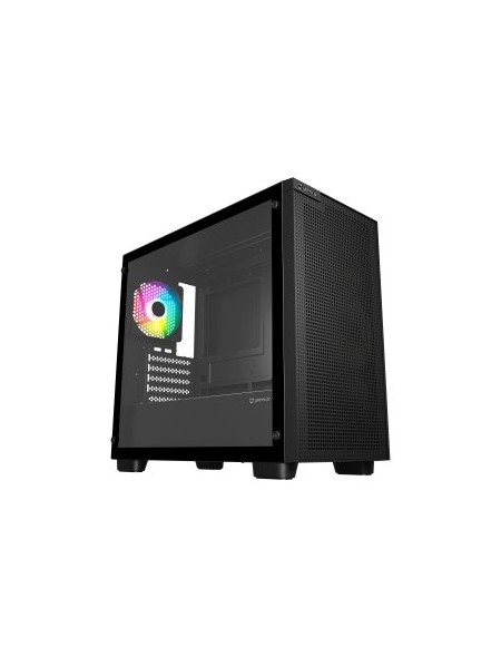 ÷ Caja microatx unyka revelat mesh edge gpu 450mm 1x3.5 1x2.5 color negro