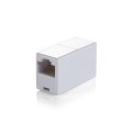 ÷ Adaptador rj45 equip cat.5e hembra hembra color blanco 121252
