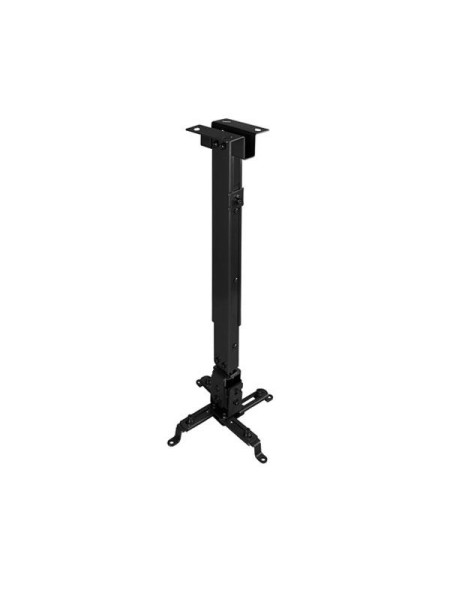 ÷ Soporte de proyector techo tooq pj2012t-b regulaci?n 130-650mm inclinable max. 20kg negro