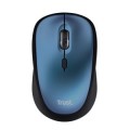 ÷ Mouse trust wireless yvi+ eco azul 1600dpi ajustable 4 botones