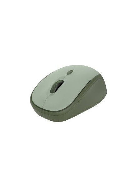 ÷ Mouse trust wireless yvi+ eco verde 1600dpi ajustable 4 botones