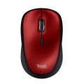 ÷ Mouse trust wireless yvi+ eco rojo 1600dpi ajustable 4 botones