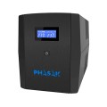 ÷ Phasak sai 1260va sirius interactivo con avr, toma protegida y pantalla lcd