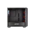 ÷ Caja atx semitorre abysm danube kamp bx300 black 1x3.5