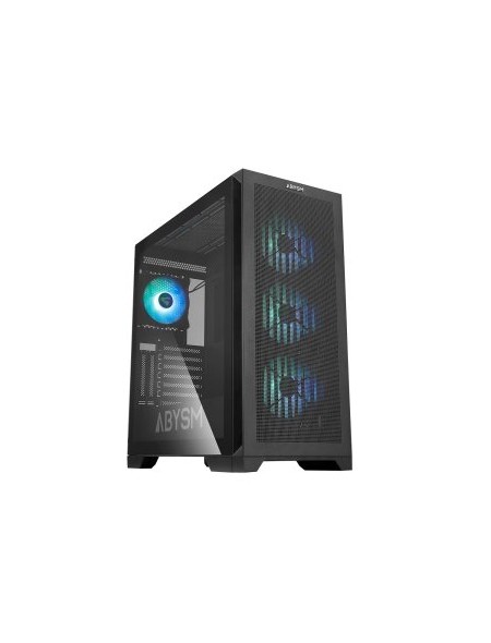 ÷ Caja e-atx torre danube mura argb 3x2.5? usb-c gpu max 415mm color negro