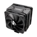÷ Ventilador con disipador para cpu abysm snow iv 120mm color negro