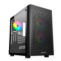÷ Caja microatx gaming abysm danube inva mx202 gpu 330mm 2x2.5 cristal templado