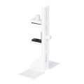÷ Soporte para vga universal abysm ab451001 blanco metalico regulable base con adhesivo