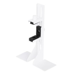 ÷ Soporte para vga universal abysm ab451001 blanco metalico regulable base con adhesivo