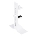 ÷ Soporte para vga universal abysm ab451001 blanco metalico regulable base con adhesivo