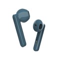 Auriculares Intrauditivos Trust Primo Touch Azul / Bluetooth / Tactil / Base recargable / 23780